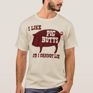Camiseta Eu gosto de bumbuns do porco e eu não posso