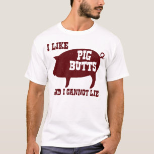 Camiseta Eu gosto de bumbuns do porco e eu não posso