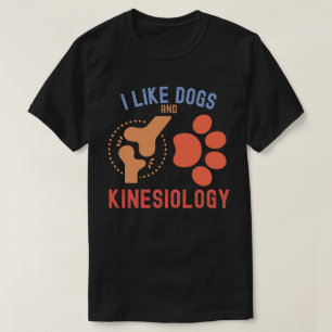 Camiseta Eu Gosto de Cães e Cinesiologia