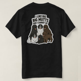 Camiseta Eu Gosto de Cães Grandes e Não Posso Mentir