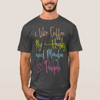 Camiseta Eu Gosto De Café Meu Rouco E Talvez 3 Pessoas Cach