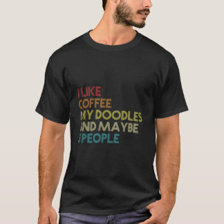Camiseta Eu Gosto De Café Minhas Portas E Talvez 3 Pessoas