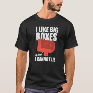 Camiseta Eu Gosto de Caixas Grandes E Não Posso Mentir Cai