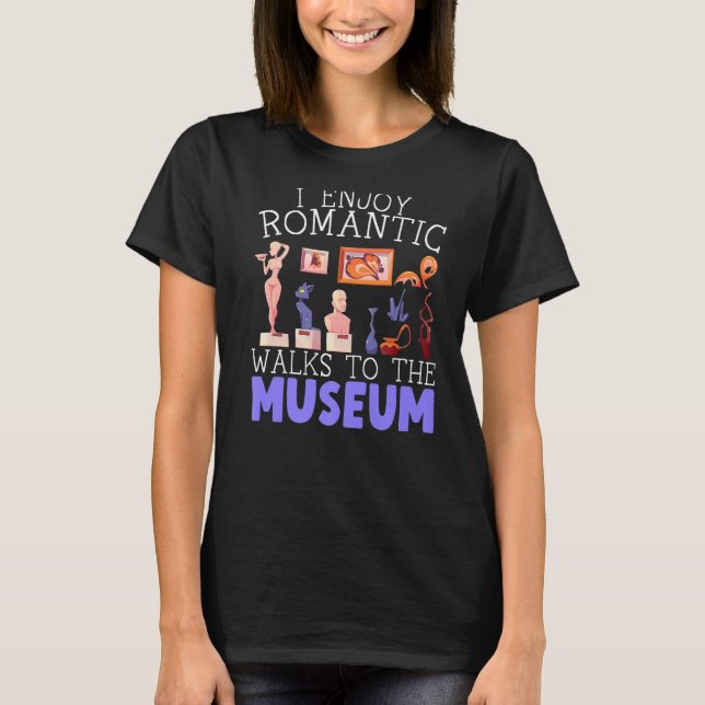 Camiseta Eu Gosto De Caminhas Românticas Para O Whisperer D (Frente)