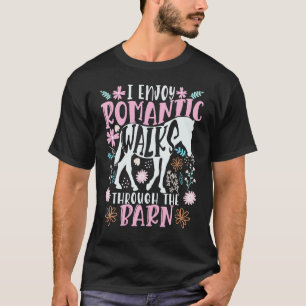 Camiseta Eu Gosto De Caminhos Românticos Através Do Barn Ho