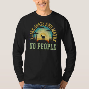 Camiseta Eu Gosto De Caprinos E Talvez Nenhuma Pessoas De C