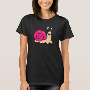 Camiseta Eu Gosto De Caracóis E Talvez De 3 Pessoas