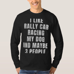 Camiseta Eu gosto de carro de passeio correndo meu carro co