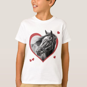 Camiseta Eu Gosto de Cavalos novo 2