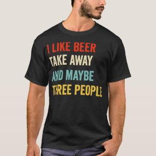 Camiseta Eu Gosto De Cerveja E Sai