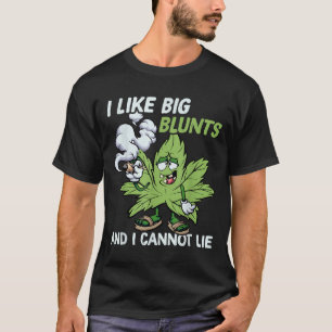 Camiseta Eu Gosto de Charutos Grandes E Não Posso Mentir Am