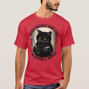 CAMISETA EU GOSTO DE CHOQUES E GATOS E TALVEZ 3 PESSOAS
