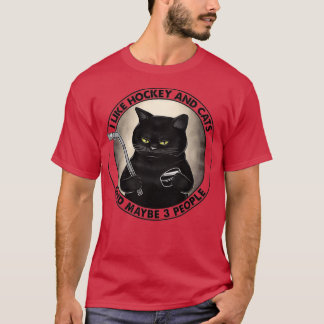 CAMISETA EU GOSTO DE CHOQUES E GATOS E TALVEZ 3 PESSOAS