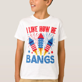 Camiseta Eu Gosto De Como Ele Bata Casal Correspondente À R