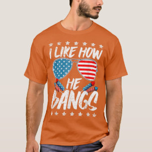Camiseta Eu gosto de como ele queima o trabalho de fogo 4 d
