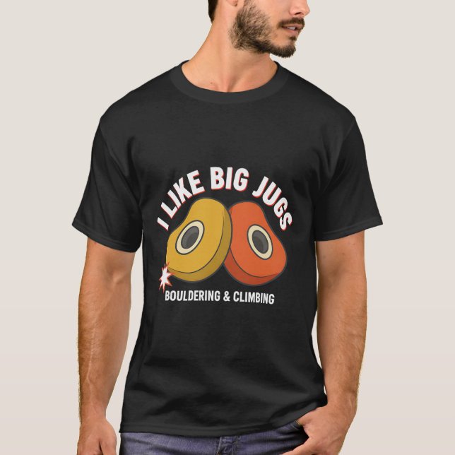 Camiseta Eu Gosto de Diversão com Escalada e Bouldering de  (Frente)