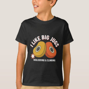Camiseta Eu Gosto de Diversão com Grandes Jarros de Escalad