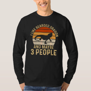 Camiseta Eu Gosto De Dragão Arbordado E Talvez 3 Pessoas Fo
