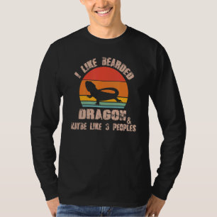 Camiseta Eu Gosto De Dragão De Mama E Talvez Três Pessoas