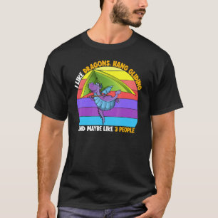 Camiseta Eu Gosto De Dragões Amarrando Talvez 3 Pessoas