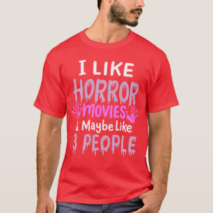 Camiseta Eu gosto de Fantasia de Halloween de Filmes de Ter
