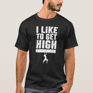 Camiseta Eu Gosto De Fazer Escala De Calha De Escalada De A