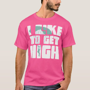 Camiseta Eu Gosto De Fazer O Skydiver Plane Skydiving Alto