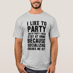 Camiseta Eu Gosto De Festa