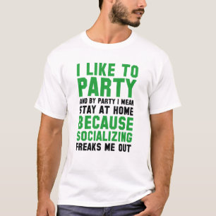 Camiseta Eu Gosto de Festas