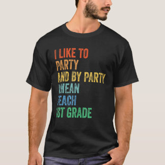 Camiseta Eu gosto de festas e por festa eu quero dizer ensi