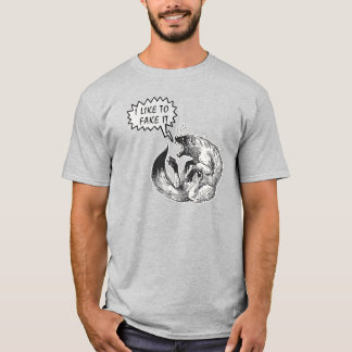 Camiseta Eu gosto de fingir