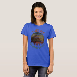 CAMISETA EU GOSTO DE FOX E TALVEZ 3 PESSOAS