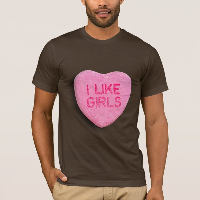 Camiseta Eu Gosto de Garotas (Frente)