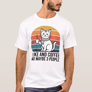 Camiseta Eu Gosto de Gatos e Café e Talvez 3 Pessoas – Dive