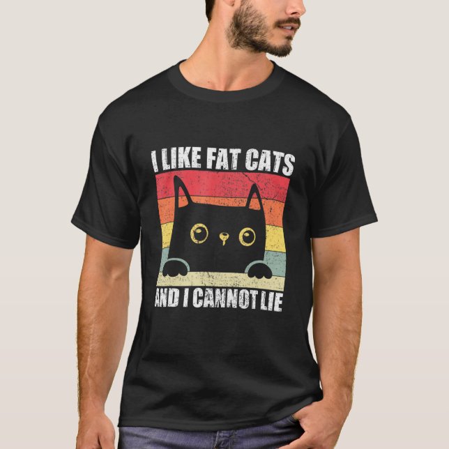 Camiseta Eu Gosto De Gatos Gordos E Não Posso Mentir Gatinh (Frente)