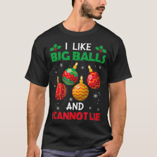 Camiseta Eu Gosto De Grandes Bolas E Não Consigo Mentir Um