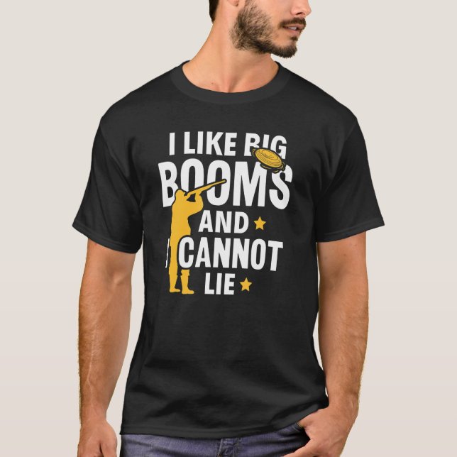 Camiseta Eu Gosto De Grandes Booms E Não Posso Mentir O Sap (Frente)