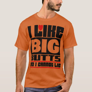 Camiseta Eu gosto de grandes bumbuns e não posso mentir 1