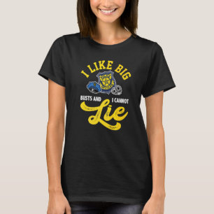 Camiseta Eu Gosto De Grandes Compras E Não Posso Mentir A P