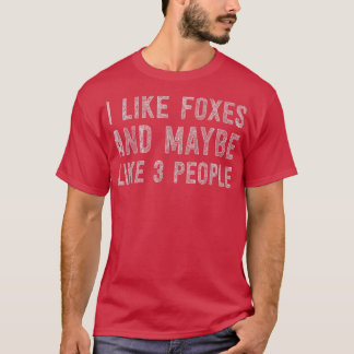 Camiseta Eu gosto de inimigos e talvez três Pessoas