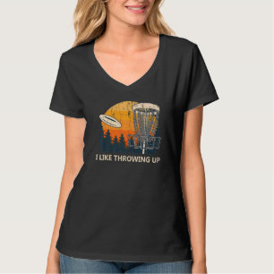 Camiseta Eu Gosto De Jogar Golfe Esportivo De Golfe De Disc
