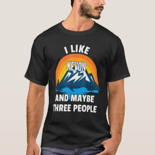 Camiseta Eu Gosto De Kevon E Talvez Três Pessoas
