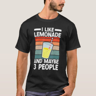 Camiseta Eu Gosto De Limonada E Talvez 3 Pessoas De Sumo De