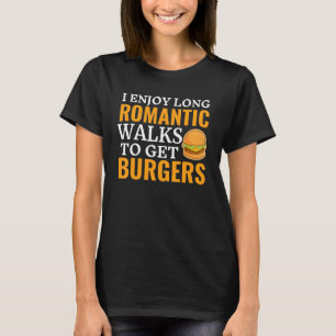 Camiseta Eu Gosto De Longas Caminhadas Românticas Para Faze