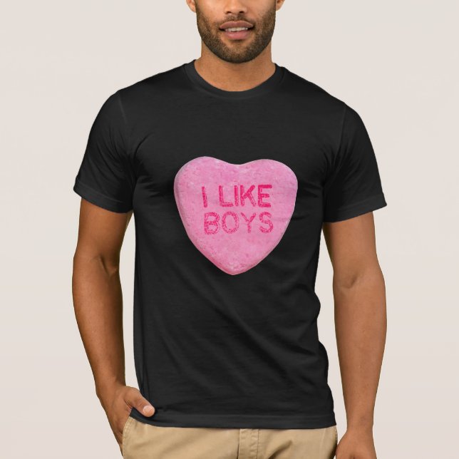 Camiseta Eu Gosto de Meninos (Frente)