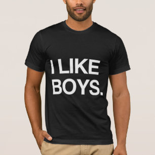 CAMISETA EU GOSTO DE MENINOS
