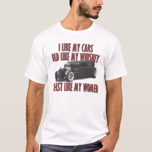 Camiseta Eu gosto de meus carros