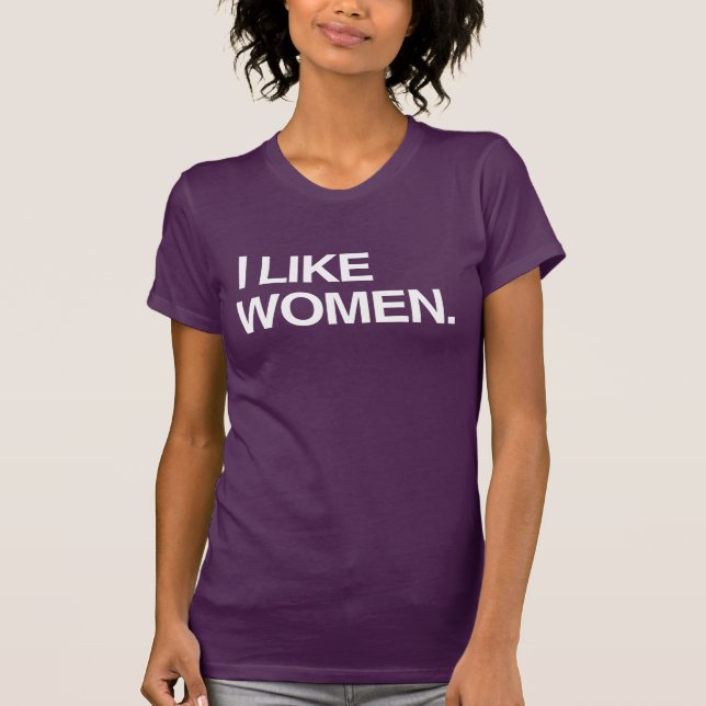 Camiseta EU GOSTO DE MULHERES (Frente)