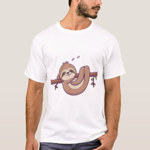 Camiseta Eu Gosto De Naps - Sloth De Nápoles