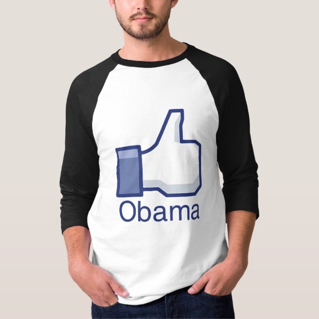 CAMISETA EU GOSTO DE OBAMA (Frente)